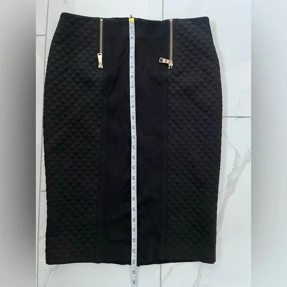 VEX Collection/ Quilted black pencil skirt/ Size EU 36(about size US L) - Picture 11 of 14